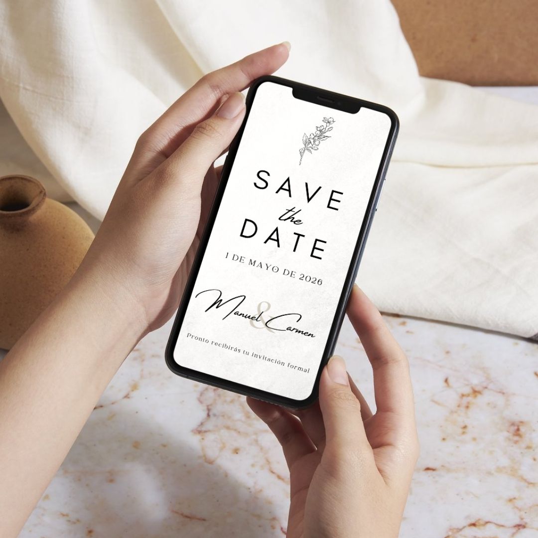 elegant Save The Date